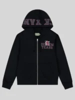 Denim Tears Black Yankees Zip-Up Hoodie