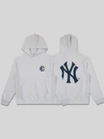Eric Emanuel Yankees Hoodie Grey