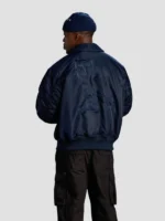 FW25 Drake OVO x ALPHA CWU 45P BOMBER JACKET Blue
