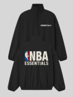 Fear of God x NBA Half-Zip Track Jacket Black