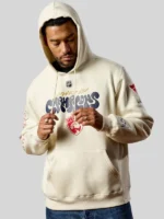 Florida Panthers 2025 Stanley Cup Hoodie Cream