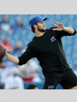 Game Josh Allen Bills Equipment Buffalo Bills 2025 Black Long Sleeve T-Shirt