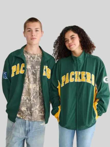 Green Bay Packers Full-Zip Track Jacket