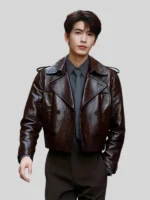Gucci Cruise 2026 Brown Leather Jacket