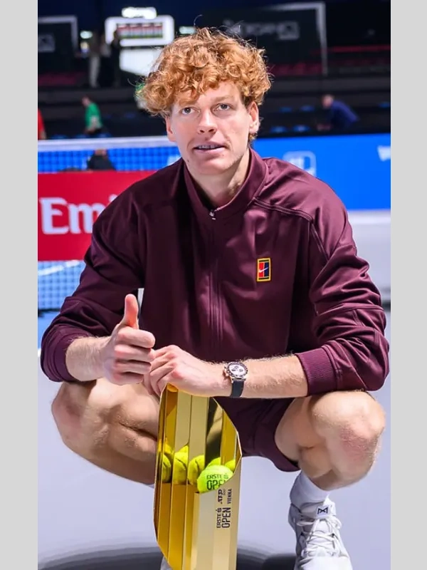 Jannik Sinner Erste Bank Open 2025 Jacket Jannik Sinner Erste Bank Open 2025 Jacket