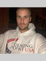 Justin Bieber Turning Point USA Hoodie White