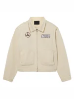 KidSuper X Mercedes Benz Work Jacket Cream