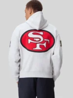 Kith San Francisco 49ers Faithful Vintage Grey Hoodie