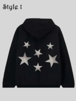 Kymas Black Hoodie
