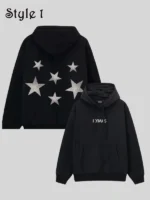 Kymas Pullover Black Hoodie