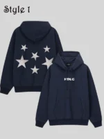 Kymas Pullover Blue Hoodie