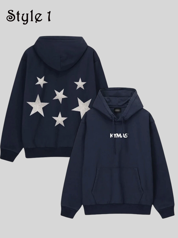 Kymas Pullover Blue Hoodie Kymas Pullover Blue Hoodie