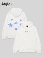 Kymas Pullover White Hoodie