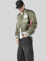 LA Dodgers MLB X Alpha Bomber Jacket