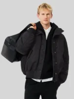Lacoste x Chien 51 Black Bomber Jacket