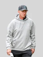Leinster Rugby Leo Cullen 2025 Training Grey Hoodie