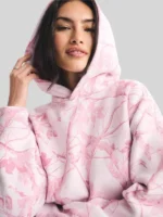Light Pink Camo Abercrombie Hoodie