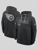 Mike McCoy Tennessee Titans Crucial Catch Black Hoodie