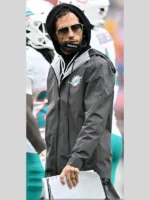 Mike McDaniel Dolphins Black Jacket