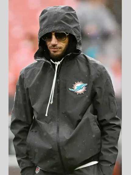 Mike McDaniel Dolphins Hooded Jacket