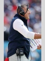 Mike Vrabel New England Patriots 2025 Blue Vest