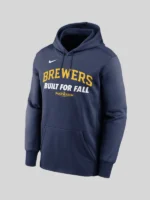 Milwaukee Brewers 2025 Postseason Blue Hoodie