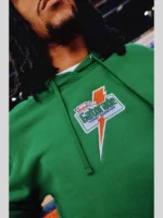 Mitchell & Ness Retro Gatorade Logo Green Hoodie
