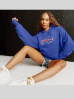 Never Stop Buffalo Bills Hoodie Blue