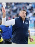New England Patriots 2025 Coach Mike Vrabel Vest