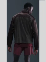 New York Nike Court Slam Tennis Jacket Brown