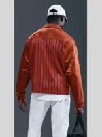 New York Nike Court Slam Tennis Jacket Orange