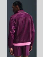 New York Nike Court Slam Jacket Purple