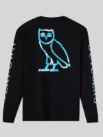 OVO Phantom Long-Sleeve Black T-Shirt