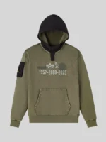 October's Very Own Alpha Industries Hoodie Sweatshirt Green