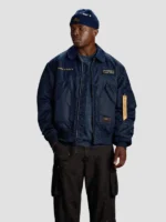 October's Very Own x Alpha Industries Jacket In Blue