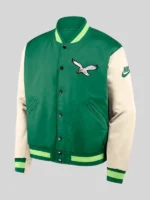 Philadelphia Eagles Nike Rewind Legacy Bomber Jacket