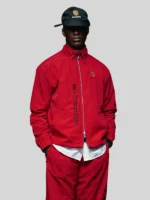 Porsche x ALD Nylon Red Track Jacket