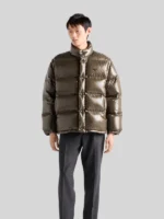 Prada Puffer Jacket Green
