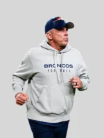 Sean Payton Broncos Hoodie Grey
