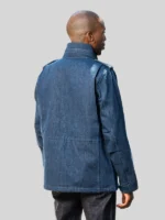 Self Edge Iron Heart 16oz Natural Indigo Denim M65 Field Jacket