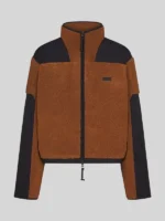 Teddy Boxy Zip-Up Jacket