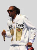 Snoop Dogg AFL Grand Final Gold Glitter Jacket