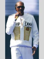 Snoop Dogg AFL Grand Final white Jacket