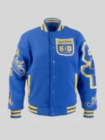Snoop Dogg AFL Limited Edition Blue Bomber Jacket