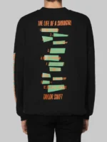 Taylor Swift The Life of a Showgirl Black Sweatshirt