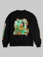 Taylor Swift The Life of a Showgirl Crewneck Sweatshirt Black