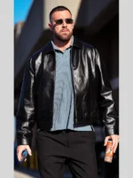 Travis Kelce Leather Jacket