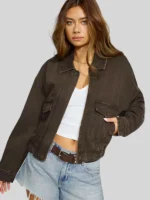 Twill Bomber Jacket Garage