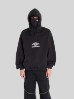 Umbro Black Balaclava Hoodie