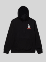 Undefeated x NE x Dodgers Stacked Black Hoodie